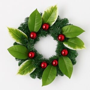 Tropical Christmas Wreath